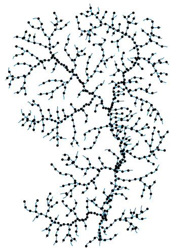 Sampled network